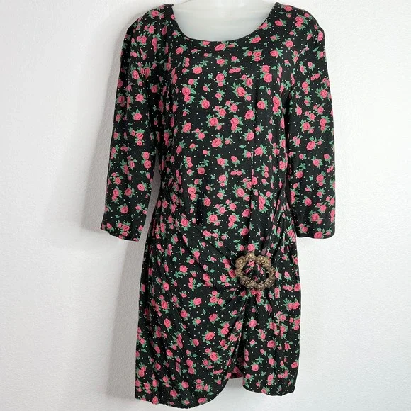 Vintage | Dresses | Vintage La Spice 9s Grunge Black Floral Mini Dress Womens Size 7 | Poshmark Vintage | Dresses | Vintage La Spice 9s Grunge Black Floral Mini Dress Womens Size 7 | Poshmark